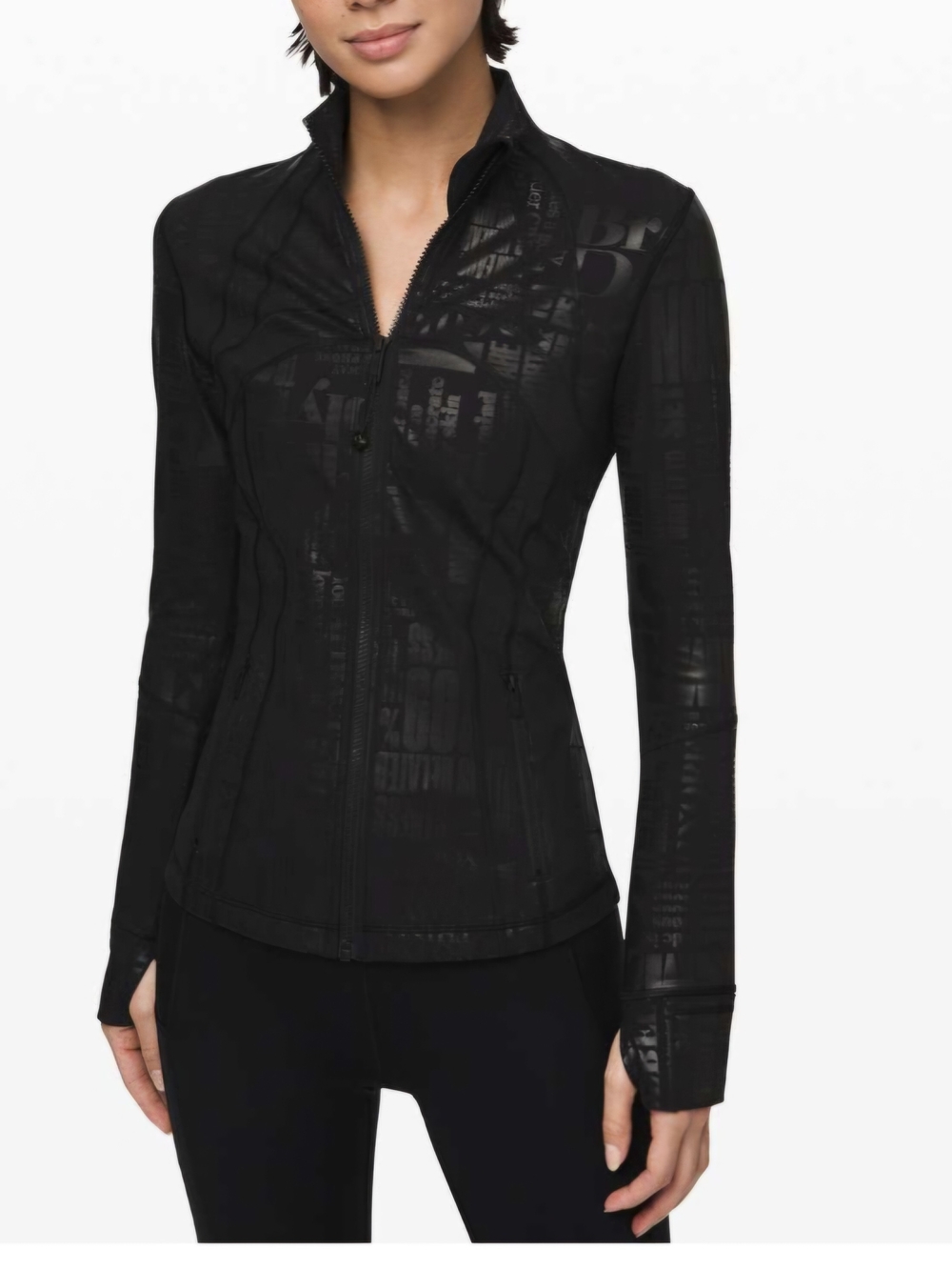 Lululemon Define Jacket *Manifesto (20YR Manifesto Foil Black Size 2 Limited Ed.